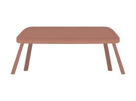 klassieke houten tafel vector