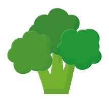 groen broccoli ontwerp vector
