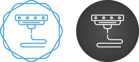 3D-printer vector pictogram