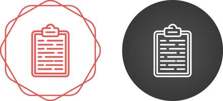 Klembord vector pictogram