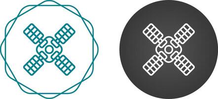 satelliet vector pictogram