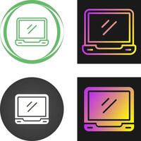 laptop vector pictogram