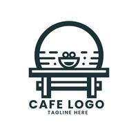 koffie restaurant cafe hamburger snel voedsel winkel logo ontwerp vector sjabloon