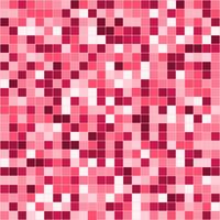 roze mozaïek- pixel achtergrond in tinten van roze vector