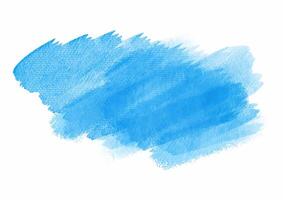 hand- geschilderd gedetailleerd waterverf blauw geklater ontwerp vector