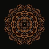 creatief vector gouden bloemen Arabisch mandala achtergrond sjabloon