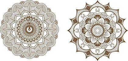 ornament mandala ontwerp vector het dossier downloaden