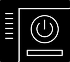 macht glyph-pictogram vector