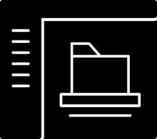 map glyph-pictogram vector