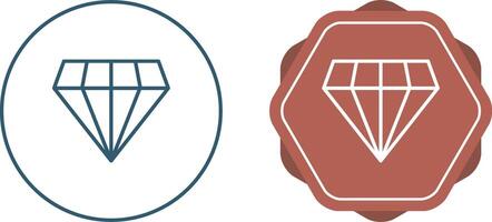 diamant vector pictogram