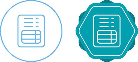 uniek vectorpictogram vector