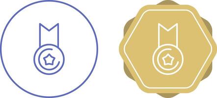 gouden medaille vector pictogram
