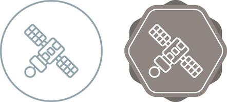 satelliet vector pictogram