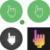 hand vector pictogram