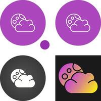 wolk vector pictogram