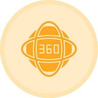 gevolg 360 veelkleurig cirkel icoon vector