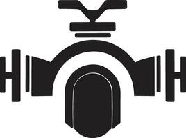 veiligheid camera logo in modern minimaal vector