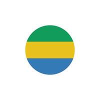 Gabon vlag icoon vector