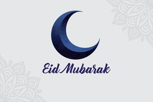 eid al fitre 2024 eid mubarak kaart vector