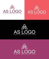 als logo-ontwerp vector