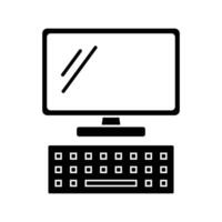 computer icoon vector ontwerp sjabloon in wit achtergrond