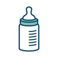 baby fles icoon vector ontwerp sjabloon in wit achtergrond