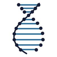 model van dna-molecuul vector