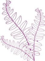 botanisch zwart en wit natuurlijk elementen vector achtergrond