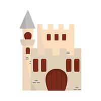 illustratie van kasteel vector