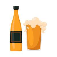 illustratie van alcohol drinken vector
