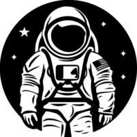 astronaut - hoog kwaliteit vector logo - vector illustratie ideaal voor t-shirt grafisch