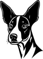 basenji - hoog kwaliteit vector logo - vector illustratie ideaal voor t-shirt grafisch