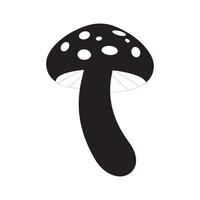 paddestoel icoon illustratie . tekenfilm vector champignons clip art. vector geïsoleerd Aan wit achtergrond. eps 10