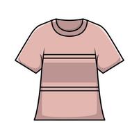 illustratie van Dames t-shirt vector