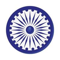 Indiase ashoka chakra vector