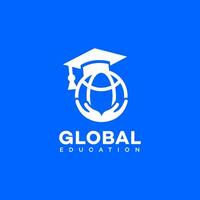 globaal onderwijs logo icoon merk identiteit teken symbool sjabloon vector