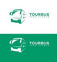 tour bus logo icoon merk identiteit teken symbool vector