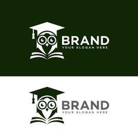 uil onderwijs logo icoon merk identiteit teken symbool sjabloon vector