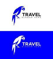 reizen en tours logo icoon merk identiteit teken symbool vector