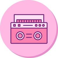 boombox vector icoon