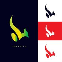 vogel logo ontwerp sjabloon vector logo ontwerp 4 kleur . vector pro