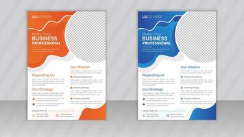 creatief zakelijke bedrijf folder brochure sjabloon ontwerp, abstract bedrijf folder, vector sjabloon ontwerp. brochure ontwerp, omslag, jaar- rapport, poster, brochure