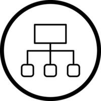 stroomdiagram vector pictogram