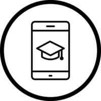 onderwijs app vector icoon