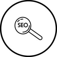 seo vector icoon