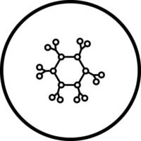 molecuul vector pictogram