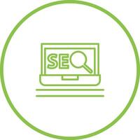 seo etiket vector icoon