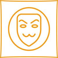 hacker masker vector icoon