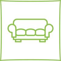 groot sofa vector icoon