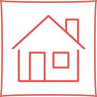 huis vector pictogram